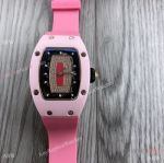 Swiss Quality Copy Richard Mille Rm007-1 Women Watch Pink&Rose Gold Case